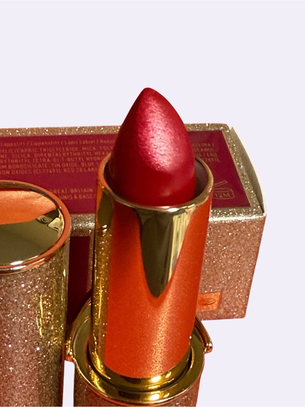 Pat McGrath BlitzTrance Blood Rush Lipstick/ LIMITED EDITION!!